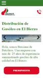 Mobile Screenshot of bercianadepetroleos.com